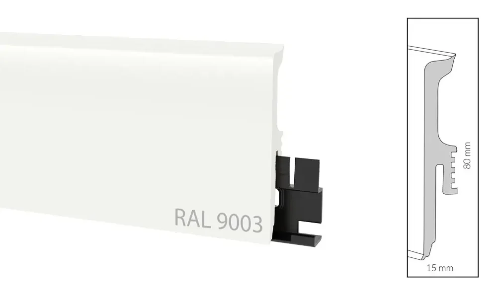 Vigo 80 White RAL9003